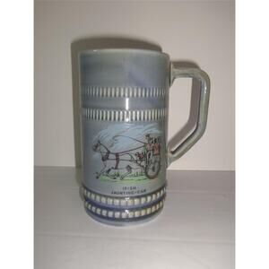 Wade Porcelain Irish Jaunting Car Large Mug Ireland -121211